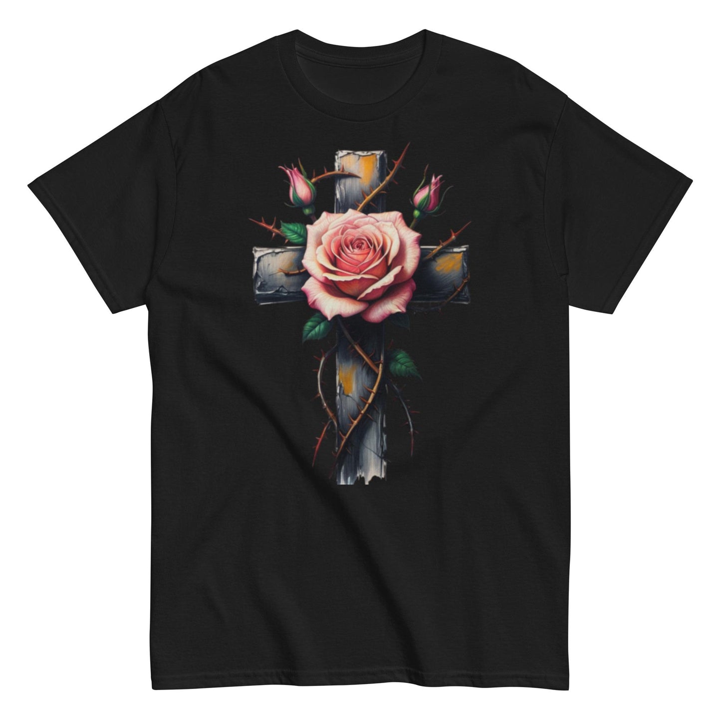 Cross Rose classic T-shirt
