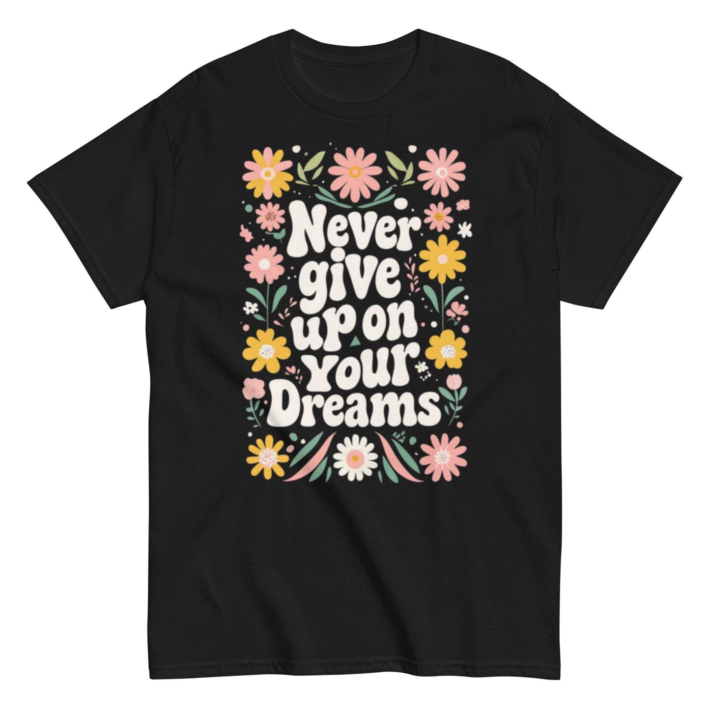 Never give up classic T-shirt