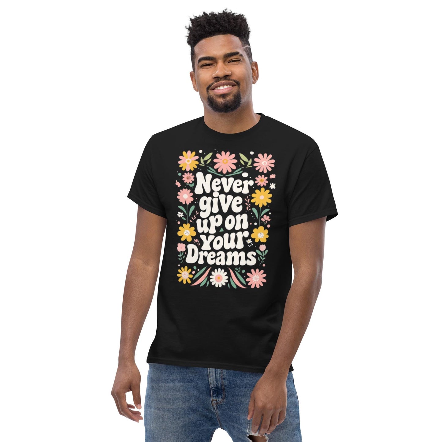 Never give up classic T-shirt
