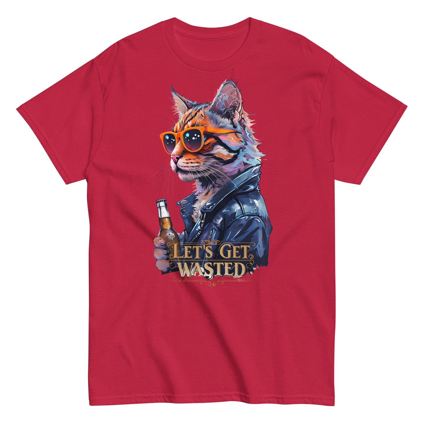 Cat Wasted classic T-shirt
