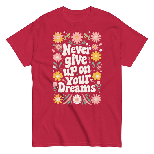 Never give up classic T-shirt