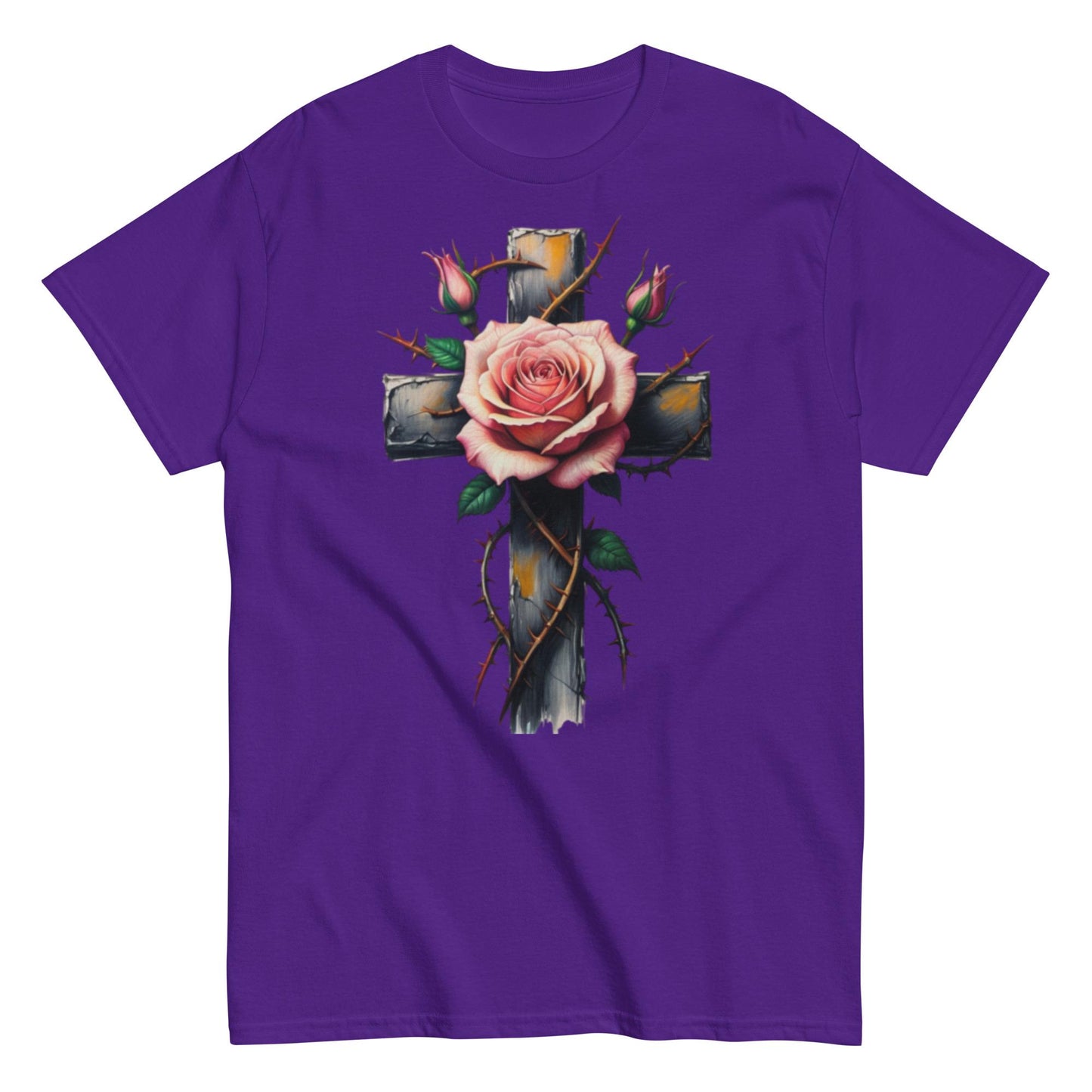 Cross Rose classic T-shirt