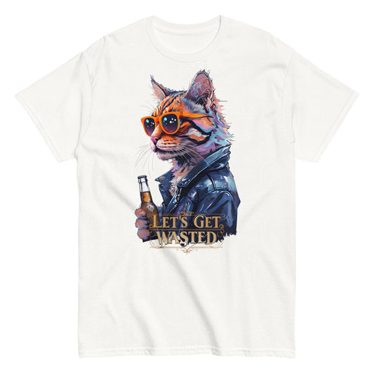 Cat Wasted classic T-shirt