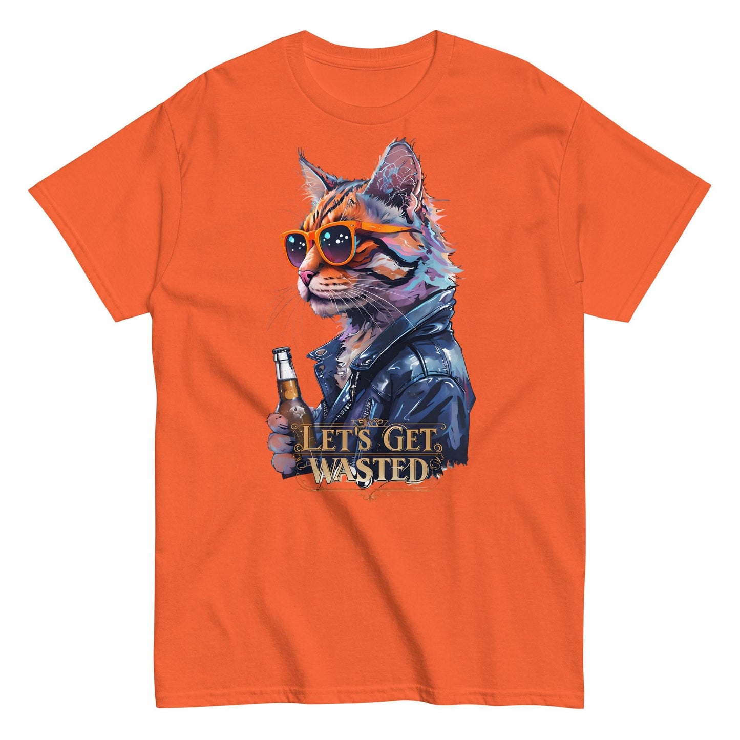 Cat Wasted classic T-shirt